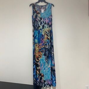 Jennie&Marlis Maxi Printed Milti Dress